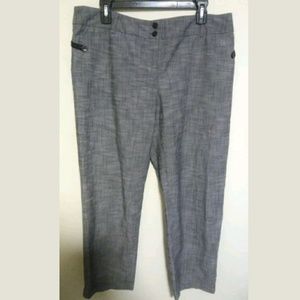 Women's grey business casual pants
